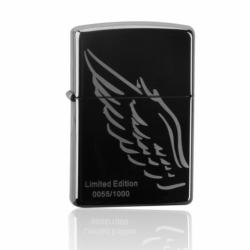 Bật lửa Zippo gương đen phiên bản Black Ice - Mã SP: ZPC0528