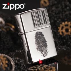 Bật lửa Zippo in dấu vân tay - Mã SP:  ZPC0352