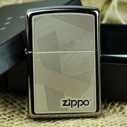 Bật lửa Zippo in hình hoa vắn đan xen - Mã SP: ZPC0629