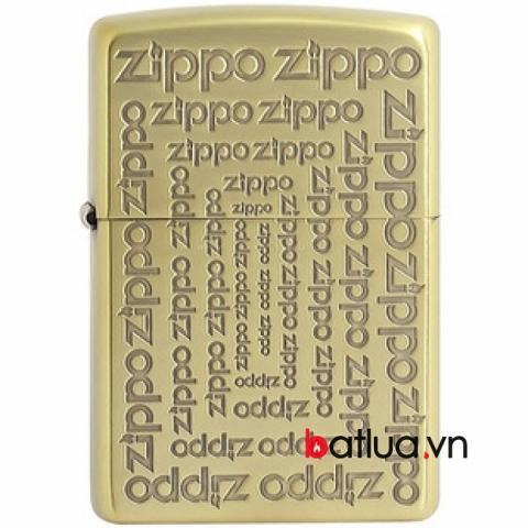 Bật lửa Zippo khắc chữ Zippo phiên bản giới hạn