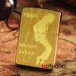 Bật lửa zippo khắc đồng phiên bản Michael jackson Ver 1