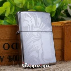 bật lửa zippo khắc hoa văn ý - Mã SP: ZPC1441