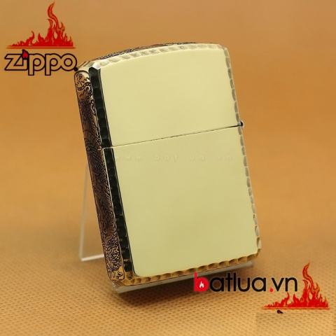 Bật lửa Zippo khắc rồng tinh xảo xung quanh Zippo phiên bản đông giới hạn