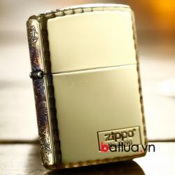 Bật lửa Zippo khắc rồng xung quanh Zippo phiên bản đông giới hạn - Mã SP: BL03180