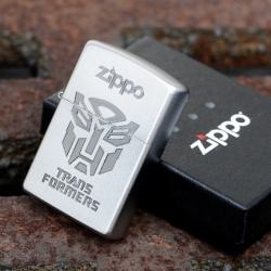 Bật lửa Zippo Laser Logo khắc Transformers Autobot - Mã SP: ZPC0767