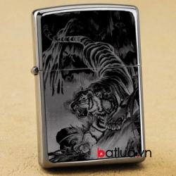 Bật lửa Zippo Lighter Ice Hổ Đen - Mã SP: BL10373