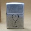 Bật lửa Zippo chính hãng Bạc cổ Love