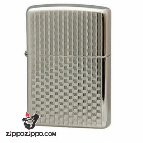 Bật lửa Zippo mắt lưới kẻ sọc