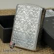 Bật lửa Zippo phiên bản mặt khắc 162 bạc chéo