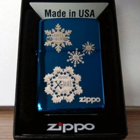 Bật lửa Zippo phiên bản Original in hình bông tuyết