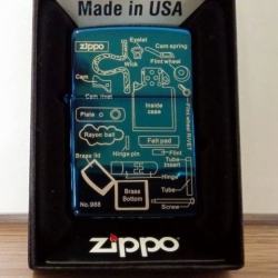 Bật lửa Zippo phiên bản Original in mô hình Zippo - Mã SP: ZPC0611