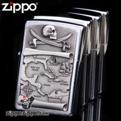 Bật lửa Zippo phiên bản Pirates of the Caribbean Treasure Map - Mã SP: ZPC0876