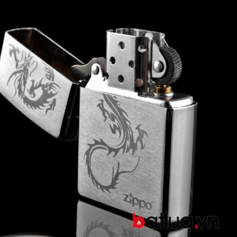 Bật lửa zippo phiên bản rồng cuộn Ver