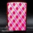 Bật lửa Zippo sơm caro sơn đỏ