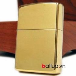 Bật lửa Zippo Vàng 18K nguyên khối