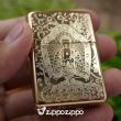 BẬT LỬA ZIPPO VỎ ĐỒNG KHẮC PHẬT