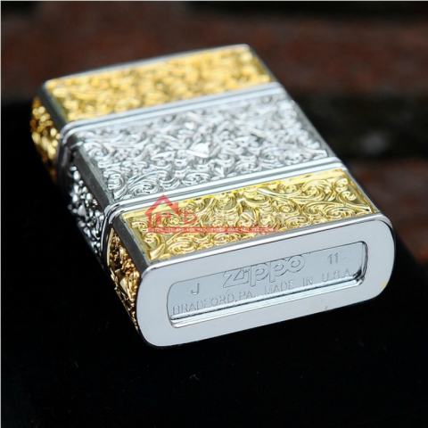 Bật lửa zippo xuất nhật chính hãng ba mầu