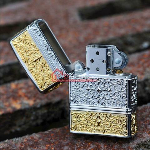 Bật lửa zippo xuất nhật chính hãng ba mầu