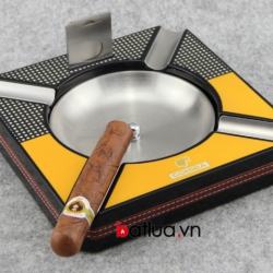 Gạt tàn Cohiba thời trang, kèm dao cắt bằng thép ko rỷ - Mã SP: PKXG3170