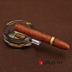 Gạt tàn xì gà chất liệu thuỷ tinh cao cấp chính hãng cohiba