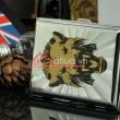 Hộp đựng thuốc lá bằng inox loại 16 điếu in hình sư tử hống