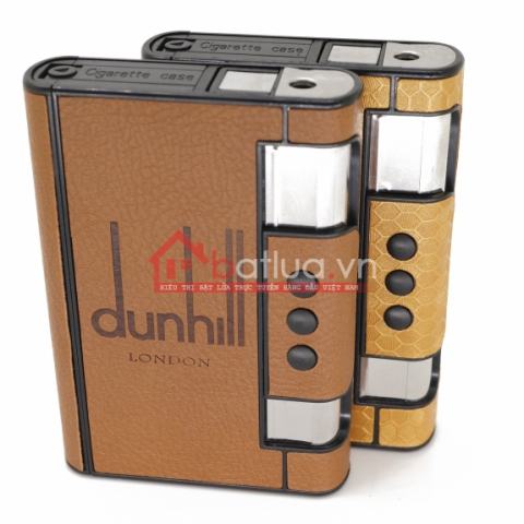 Hộp đựng thuốc lá đa năng bọc da Dunhill ( mẫu 1)