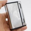 Hộp đựng thuốc lá đa năng in logo Zippo ver 2 màu trắng bạc