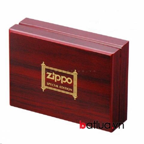 Hộp đựng Zippo chất liệu gỗ sang trọng