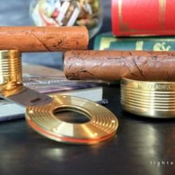 Set cigar ( Xì Gà ) 3 món Lubinski Màu Vàng