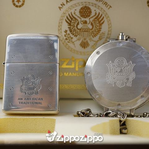 Set Zippo An American Traditional - 2003