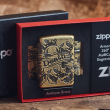 Zippo Armor đồng khối cắt khắc MultiCut 360 hình ảnh SKULL