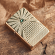 Zippo Armor khắc biểu tượng của Kim tự tháp Ai Cập gắn Viên pha lê Swarovski