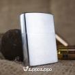 zippo bạc La Mã Đít Bằng