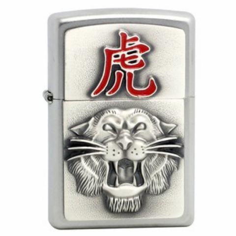 Zippo Chính Hãng 12 Con Giáp Tuổi Hổ