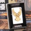 Zippo Chính Hãng Bạc Biểu Tượng Chim Ưng Harley Davidson Mạ Vàng