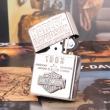 Zippo Chính Hãng Bạc Huy Hiệu Harley Davidson 1903