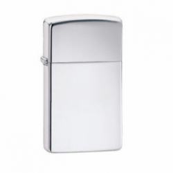 Zippo Chính Hãng Bạc Trơn Bóng Bản Hẹp Vỏ Dày - Mã SP: ZPC1259