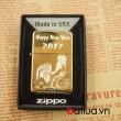 Zippo chính hãng chặm khắc hình gà chào xuân 2017