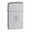 Zippo Chính Hãng Chrome Khắc Trái tim ở giữa