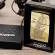 Zippo Chính Hãng Đồng Bóng Khắc Thuận Buồm Xuôi Gió