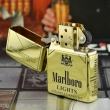 Zippo Chính Hãng Đồng Bóng Khắc Thương Hiệu Marlboro Phiên Bản Amor