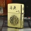 Zippo Chính Hãng Đồng Bóng  Năm Mặt Khắc Đức Phật và Phép Thuật