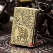 Zippo Chính Hãng Đồng Khắc 12 Con Giáp Tuổi Mùi