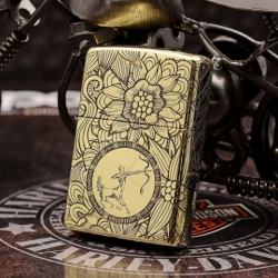 Zippo Chính Hãng Đồng Khắc Cung Hoàng Đạo Nhân Mã - Mã SP: ZPC1345