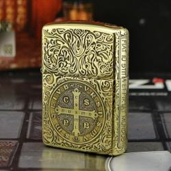 Zippo Chính Hãng Đồng Khăc Nổi Constantine Phiên Bản Amor - Mã SP: ZPC1161-169