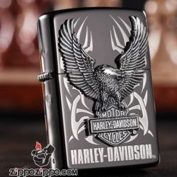 Zippo Chính Hãng Huy Hiệu Harley Davidson - Mã SP: ZPC1016