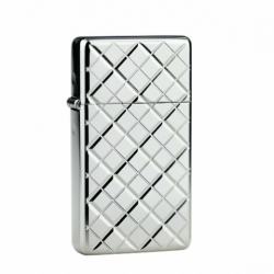 Zippo Chính Hãng Kẻ Caro Chéo Vỏ Dày bản Slim - Mã SP: ZPC1289