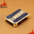 Zippo Chính Hãng Khắc Bản Đồ Cổ Vàng Nâu