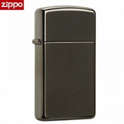 Zippo Chính Hãng Màu Đen Mun Bản Hẹp - Mã SP: ZPC1279