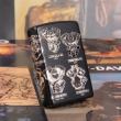 Zippo Chính Hãng Màu Đen Phiên Bản Động Cơ  Harley Davidson